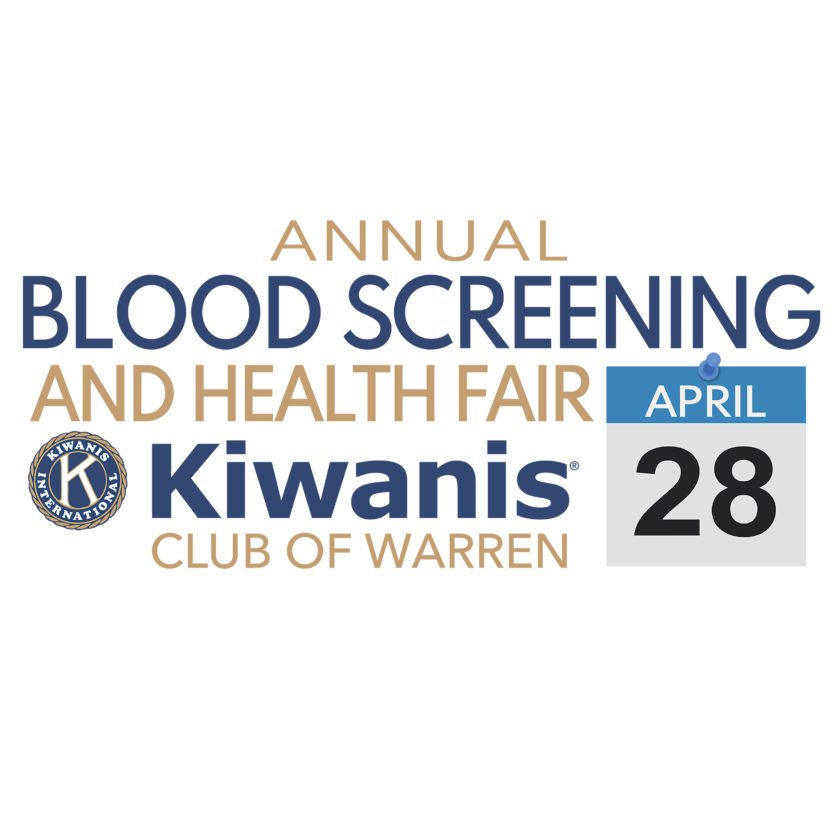 Kiwanis’ annual blood drive April 28 at St. Joseph Educational Center